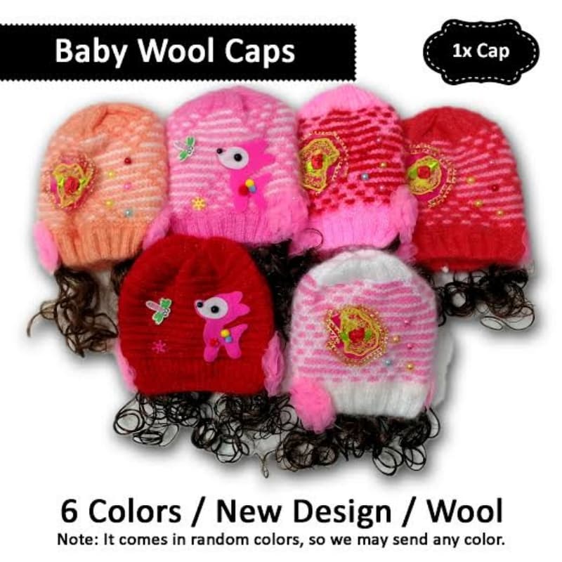 Girls wool Cap