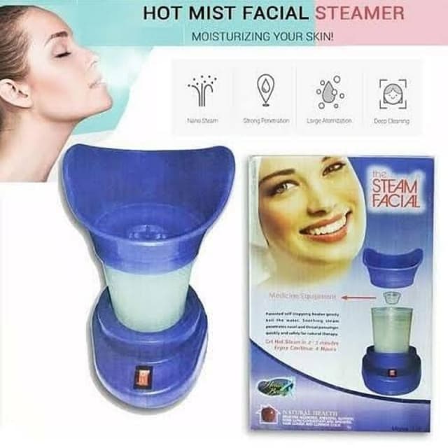 Steam Facial – Steamer and Inhaler for Block Nose