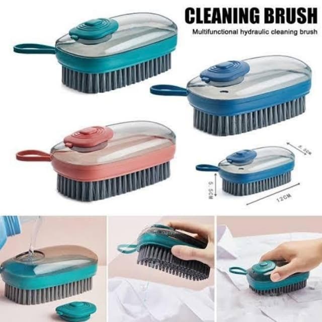 Hydraulic cleaning bursh