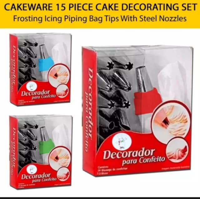 Cakeware 15 Piece Cake Decorating Set