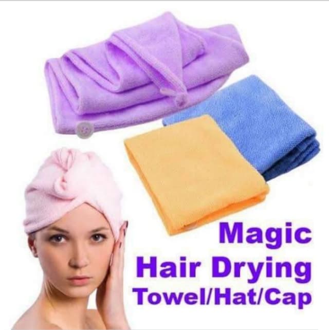 Magic Hair Drying Towels
