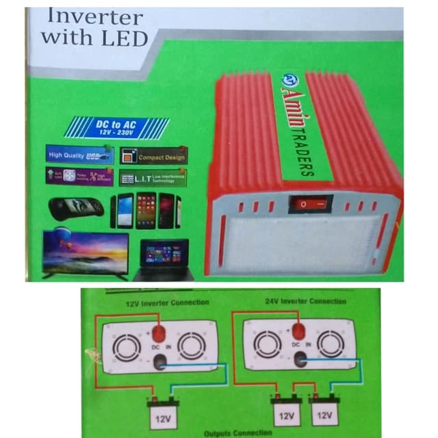 12 Volt DC To AC 220V Converter 180Watt Mini Inverter Mini UPS For Mobile W