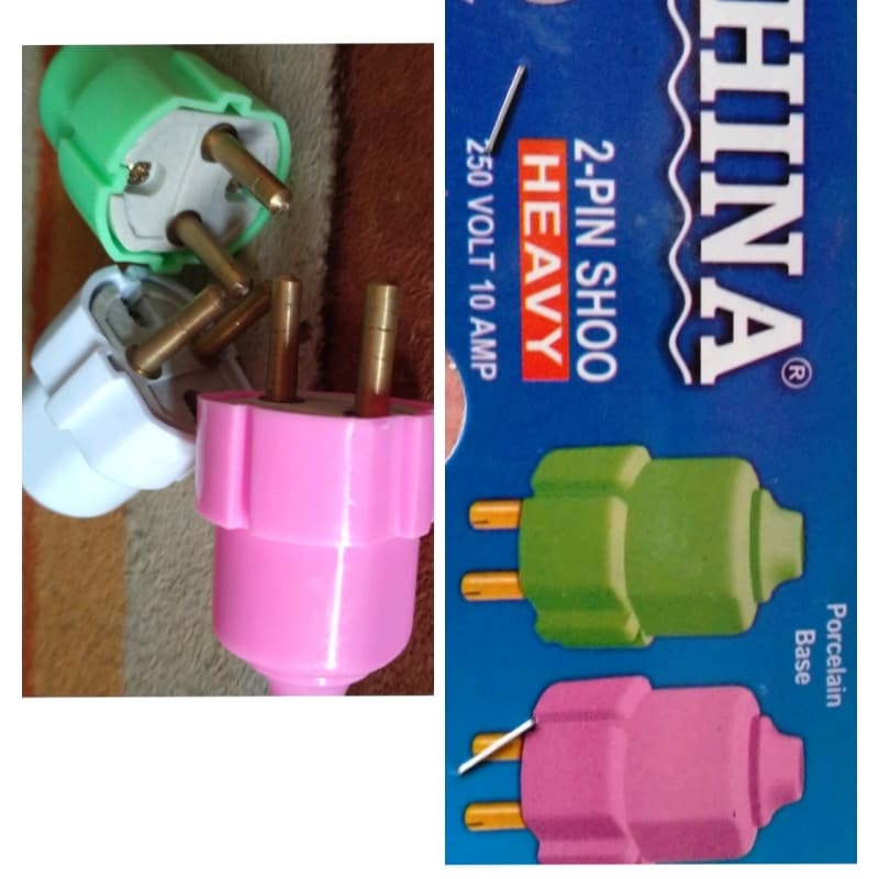 Heavy Duty Porcelain base 2pin Shoo