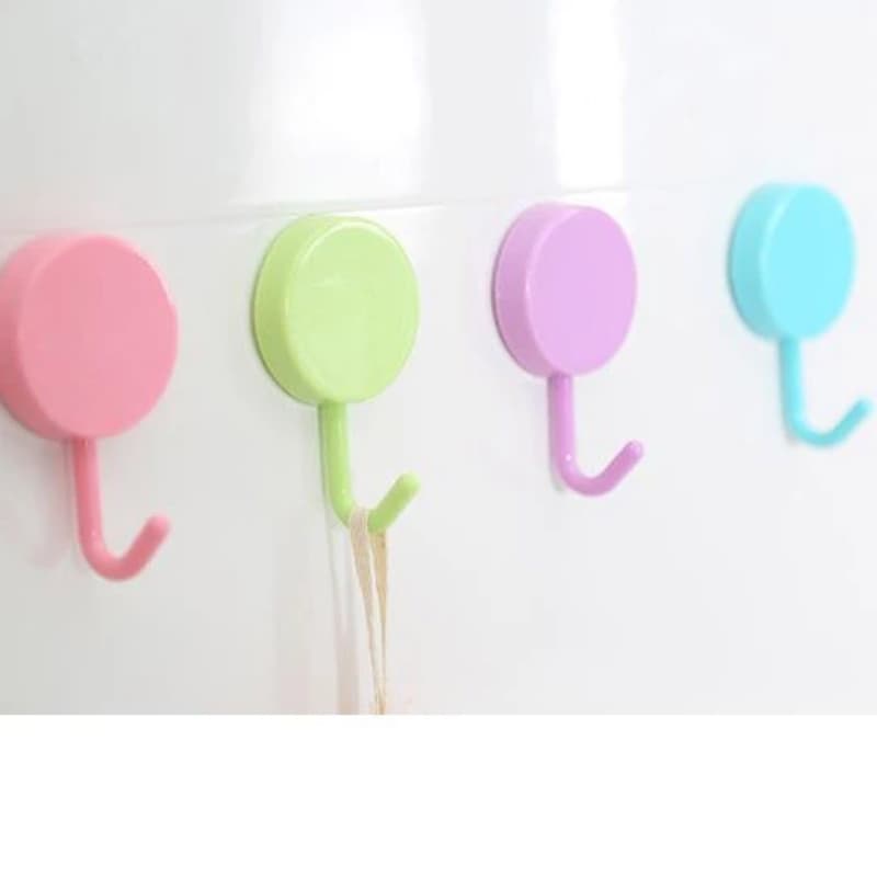 powerful family simple cute candy plastic hangers 10 Pcs Pack
