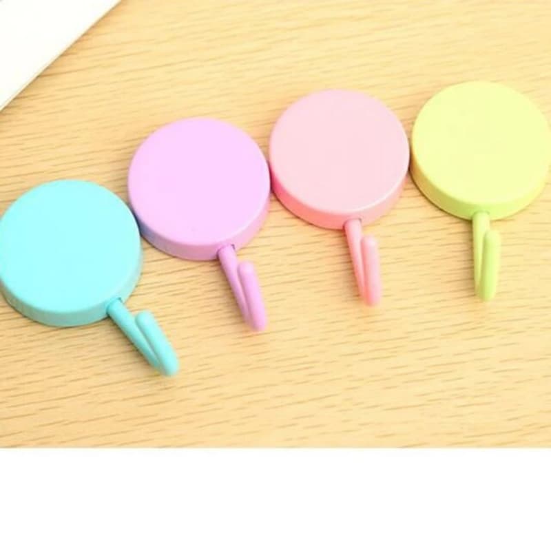 powerful family simple cute candy plastic hangers 10 Pcs Pack