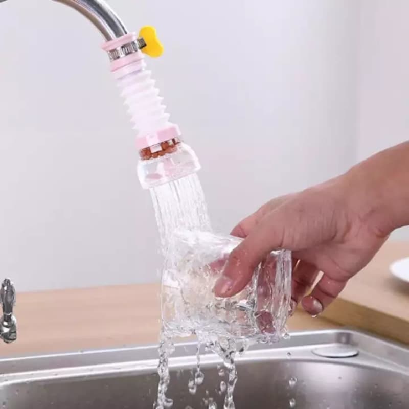 New Clip Fan Faucet 360 Adjustable Flexible Kitchen Faucet Tap Water Outlet