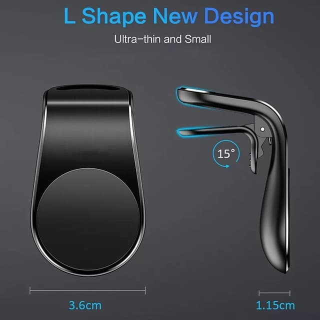 Magnetic Car 🚗 Mobile stand. L-Shaped megical stand