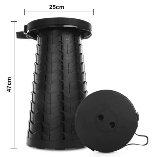 Portable Outdoor Telescopic Collapsible Stool