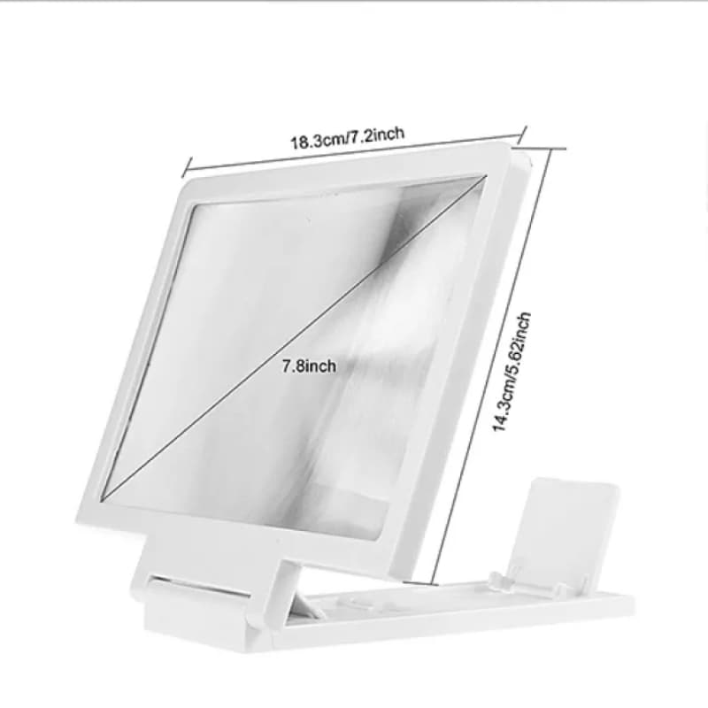 F1 Mobile Phone 3D Screen Magnifier Enlarged Video Screen Amplifier with Ey