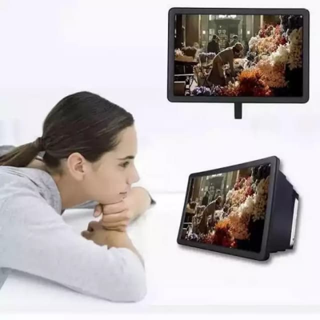 F2 - Mobile Phone 3D Screen Magnifier Enlarged Expander
