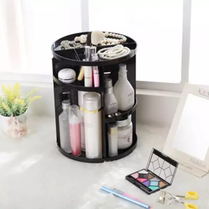360 Degree Adjustable Rotating Cosmetic Storage Box