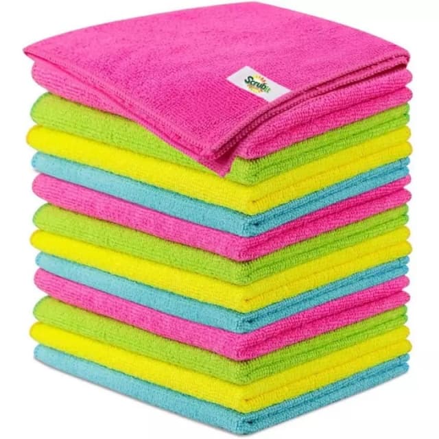 Multi purpose cleaning microfiber Towels imported Quality 6 pcs pack only