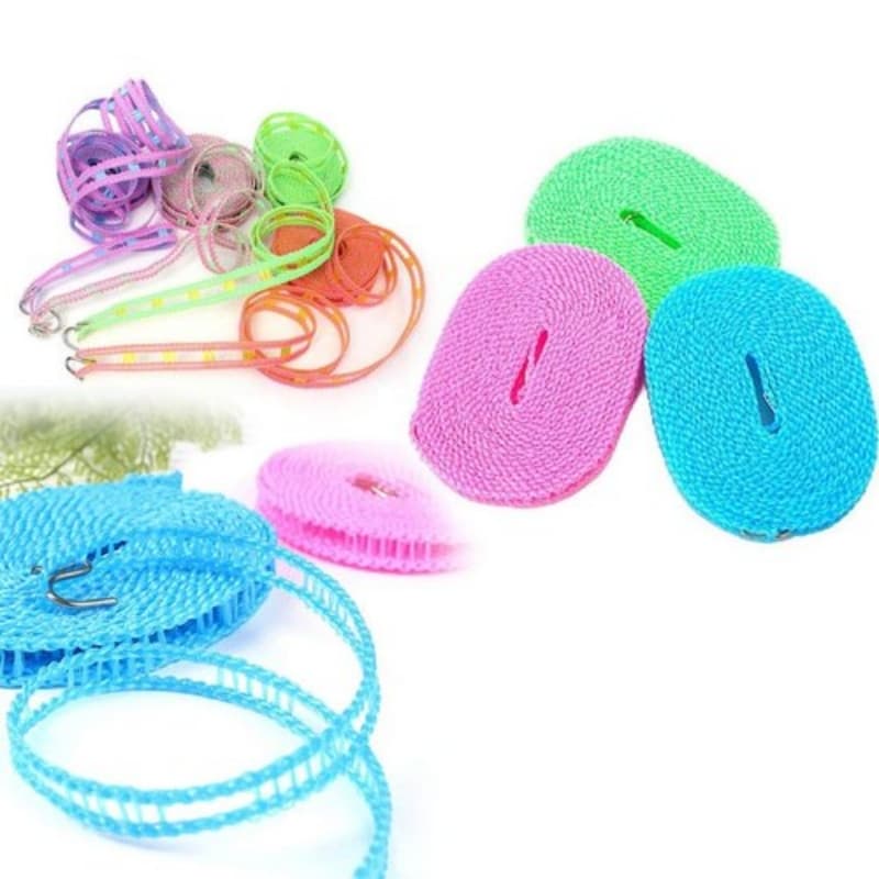 Nylon Rope With Hooks 5 Meters, For Home