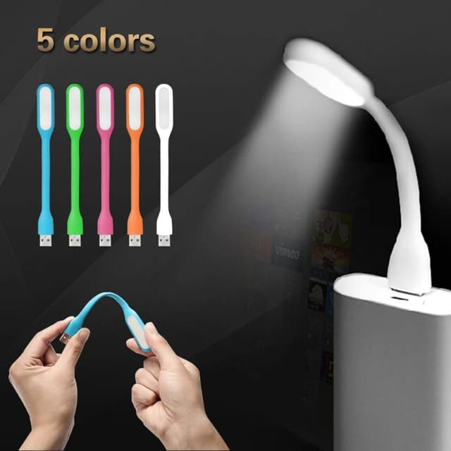 Flexible USB LED Light Universal For Laptops Power Bank & Other Usb Ports