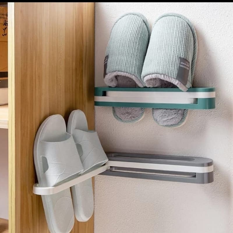 Wall Mounted Shoe Rack & Towel Stand