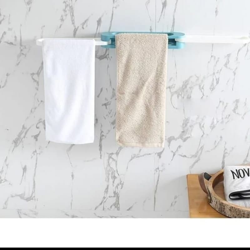 Wall Mounted Shoe Rack & Towel Stand